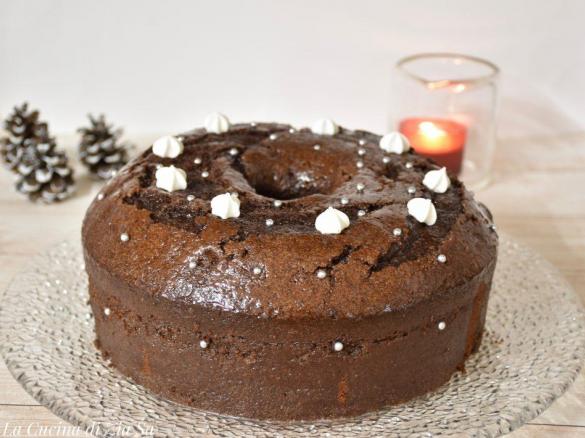 Chiffon cake natalizia