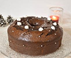 Chiffon cake natalizia