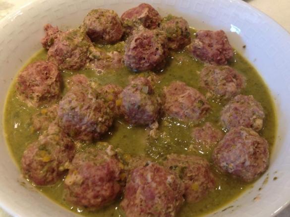 Polpette al verde