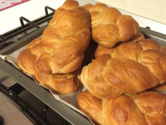 trecce maritozzo al cioccolato al latte