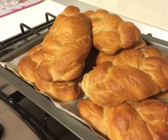 trecce maritozzo al cioccolato al latte