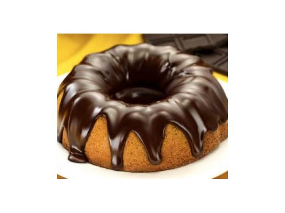 Ciambella ricoperta al cioccolato