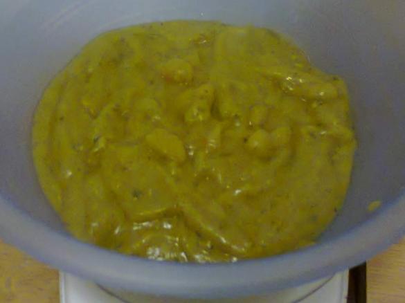 Omogeneizzato di verdura e brodo prima pappa