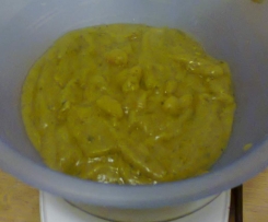 Omogeneizzato di verdura e brodo prima pappa