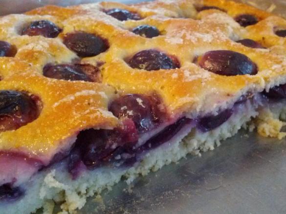 CIACCIA ALL'UVA (schiacciata dolce toscana)