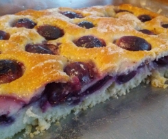 CIACCIA ALL'UVA (schiacciata dolce toscana)