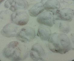 profiteroles al tiramisu'