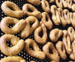 Taralli con curcuma e zenzero