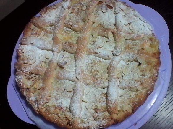 crostata di mele croccante
