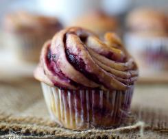 Cruffin Con confettura extra di mirtilli
