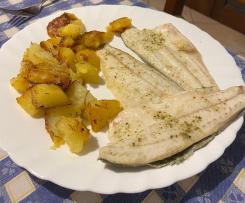 Pesce al vapore con patate