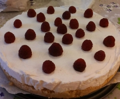 Torta fredda di yogurt