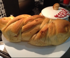 Treccia Russa alla ricotta con confettura