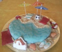 TORTA "TUTTI AL MARE!!!"