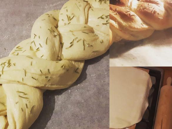 Variante di Pan brioche ( rustico) salato