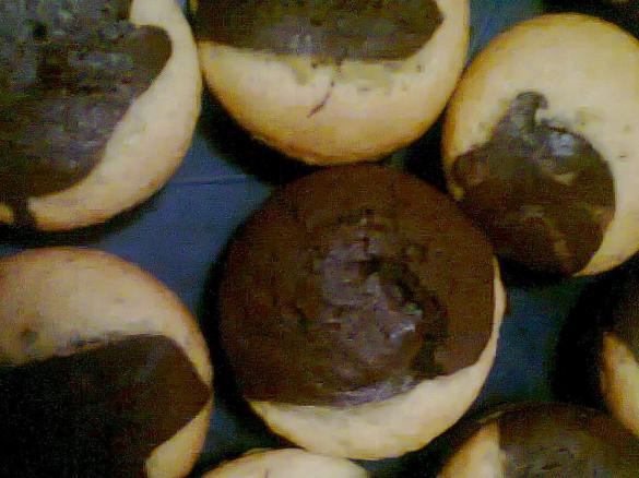 Muffin bicolore