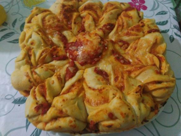 Pan Brioche Salato Fior di Pizza {contest Pic Nic}