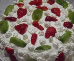 TORTA TRICOLORE(W L'ITALIA) FACILISSIMA  E VELOCE