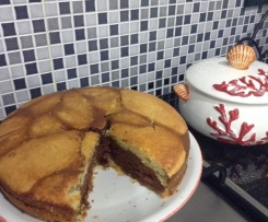 Torta cioccovaniglia