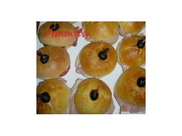 Panini allo yogurt per buffet