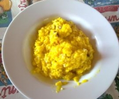 Risotto zafferano e speck