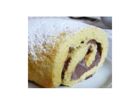 Girella con crema al cioccolato 