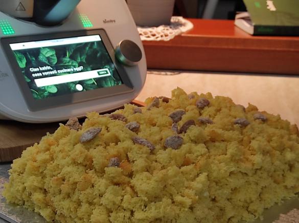 TORTA MIMOSA SPECIAL ( COOKING CLASS BY Katrin, Anna, Laura, Luisa )