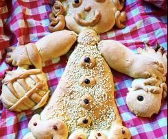Sa Pippia De Caresima pane tipico della Quaresima /Contest ricette per bambini