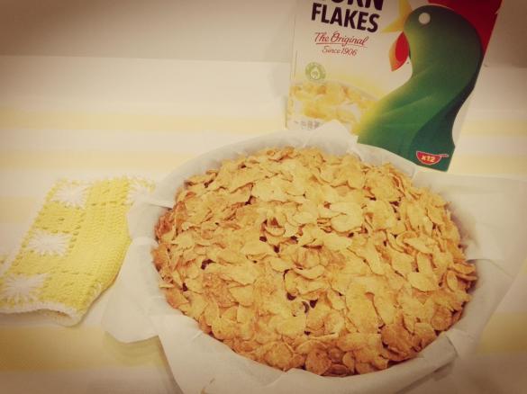 Corn flakes cake