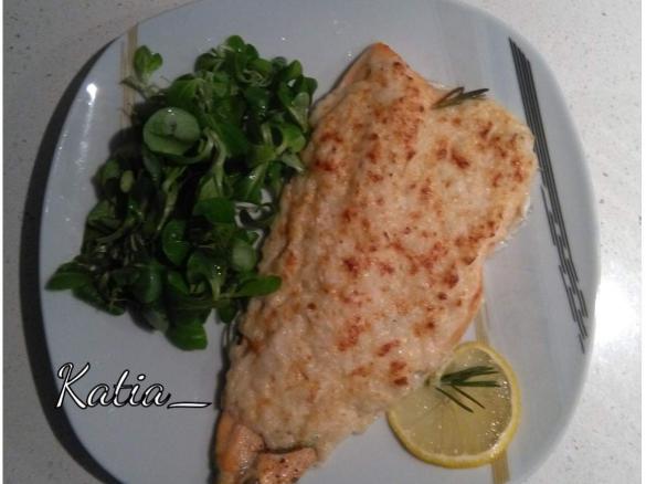 Filetto di trota salmonata allo yogurt