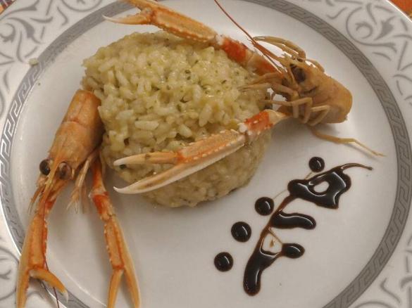 Risotto agli scampi
