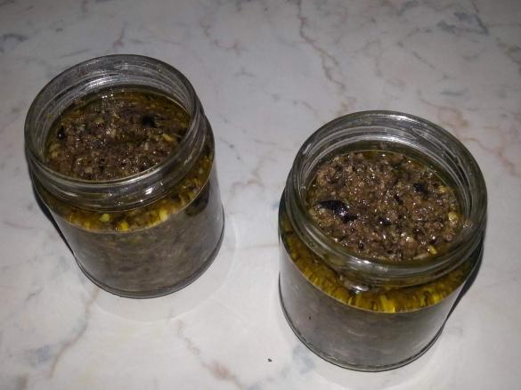 Condimento alle olive per la pasta