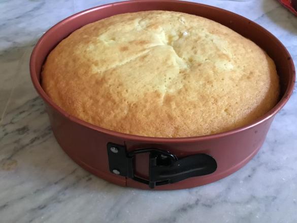 Torta tipo nua con ricotta