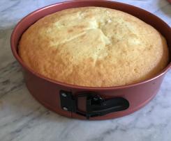 Torta tipo nua con ricotta