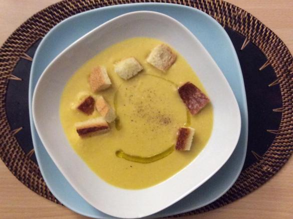 Vellutata porri patate zucca