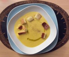 Vellutata porri patate zucca