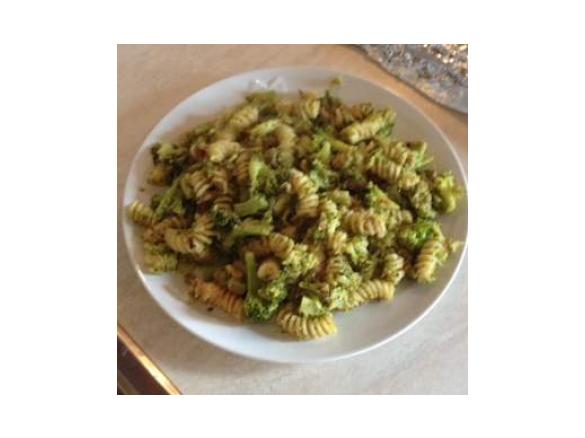 Fusilli con broccoletti siciliani