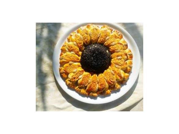 Torta Re Sole  alla  zucca x buffet