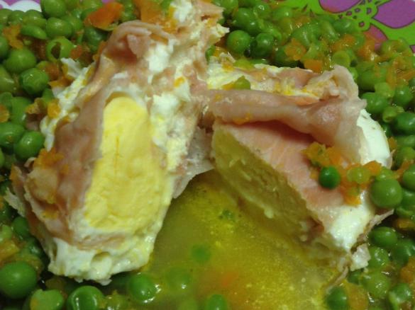 Uova in cocottina al vapore