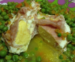 Uova in cocottina al vapore