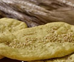 Schiacciatine al sesamo