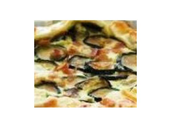 Brisée di zucchine, prosciutto e ricotta