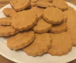 BISCOTTI SALATI CON FARINA DI LENTICCHIE