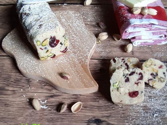 SALAME DI CIOCCOLATO BIANCO A MODO MIO