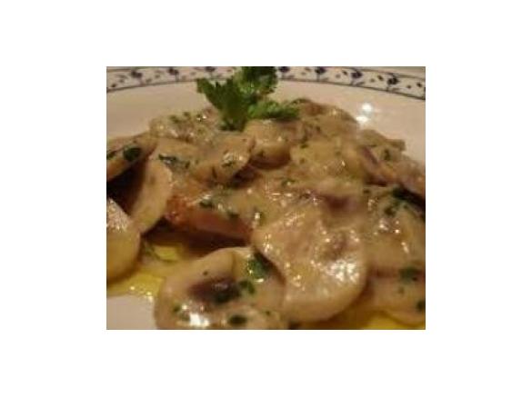 Scaloppine di pollo ai fanghi champignon