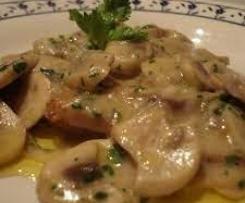 Scaloppine di pollo ai fanghi champignon