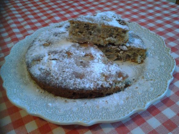 Torta pere e noci 