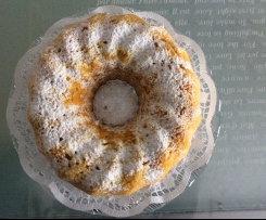 Ciambellone di carote , mandorle e zenzero