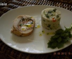 POLLO ARROTOLATO IN COMPAGNIA