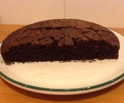 TORTA AL CIOCCOLATO SENZA UOVA E GLUTINE
